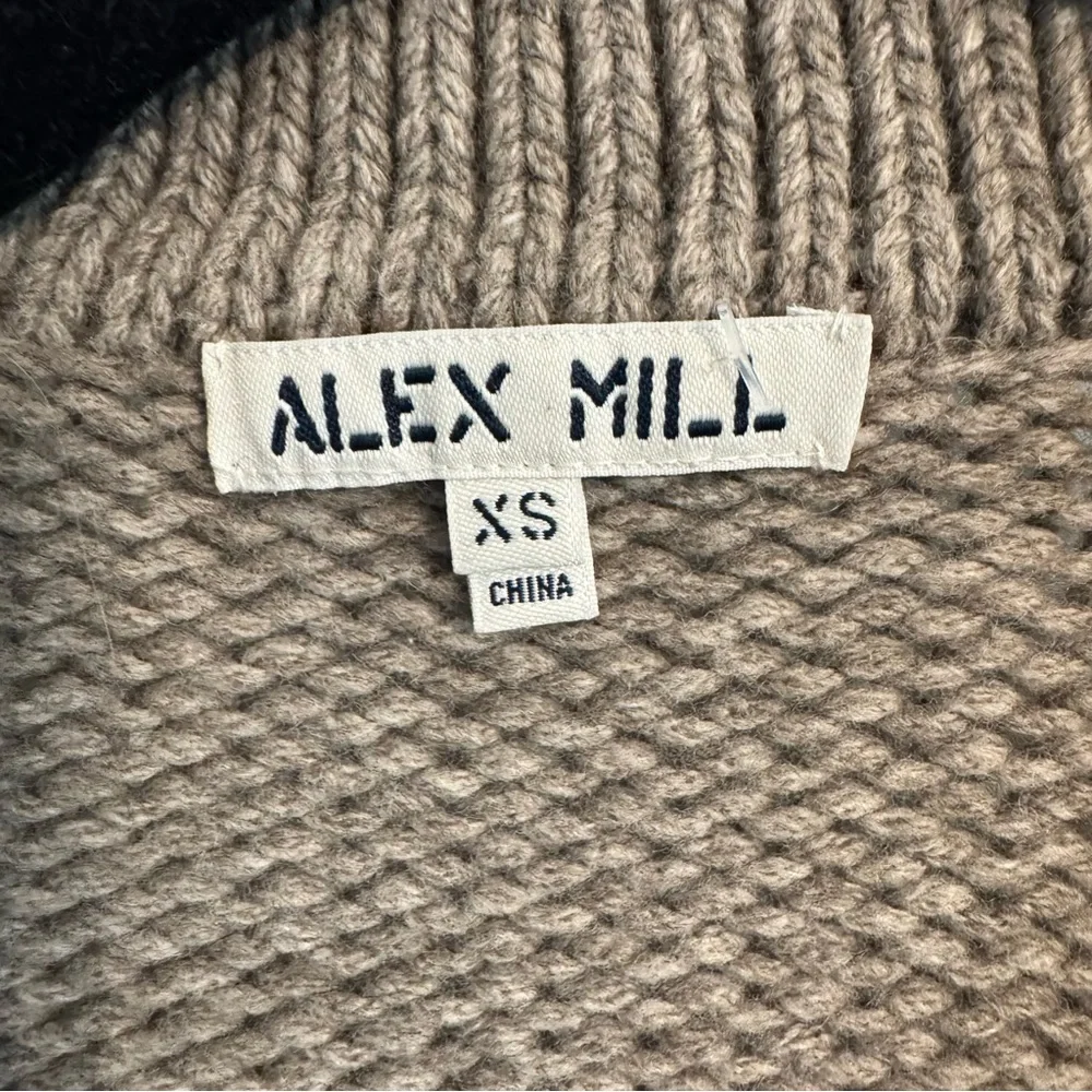 Alex Mill Sabine Knitted Sweater Jacket in Merino - Picture 2 of 9